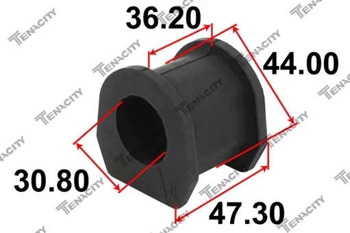 BUCHA BARRA ESTABILIZADORA (31MM)
