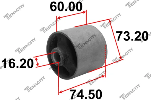 BUCHA BRACO TRASEIRO ( TIRANTE LATERAL)