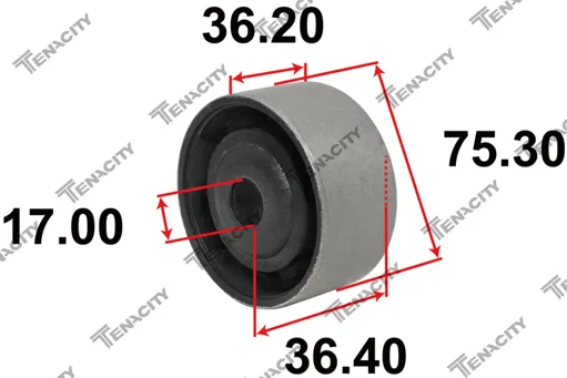 BUCHA BRACO TRASEIRO (QUADRO CENTRAL)